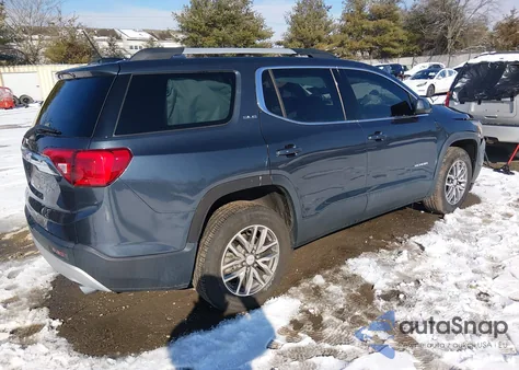 2019 GMC Acadia Sle-2 из США, поврежденный, VIN 1GKKNLLS4KZ128270